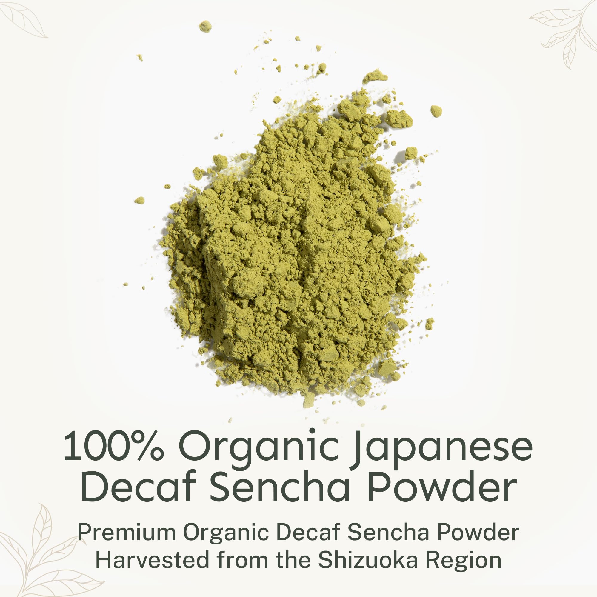 Yu measuring spoon with powder portion ready to brew for convenience