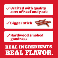 YUMBO close-up of smoked meat texture highlighting smoky flavor and satisfying chew