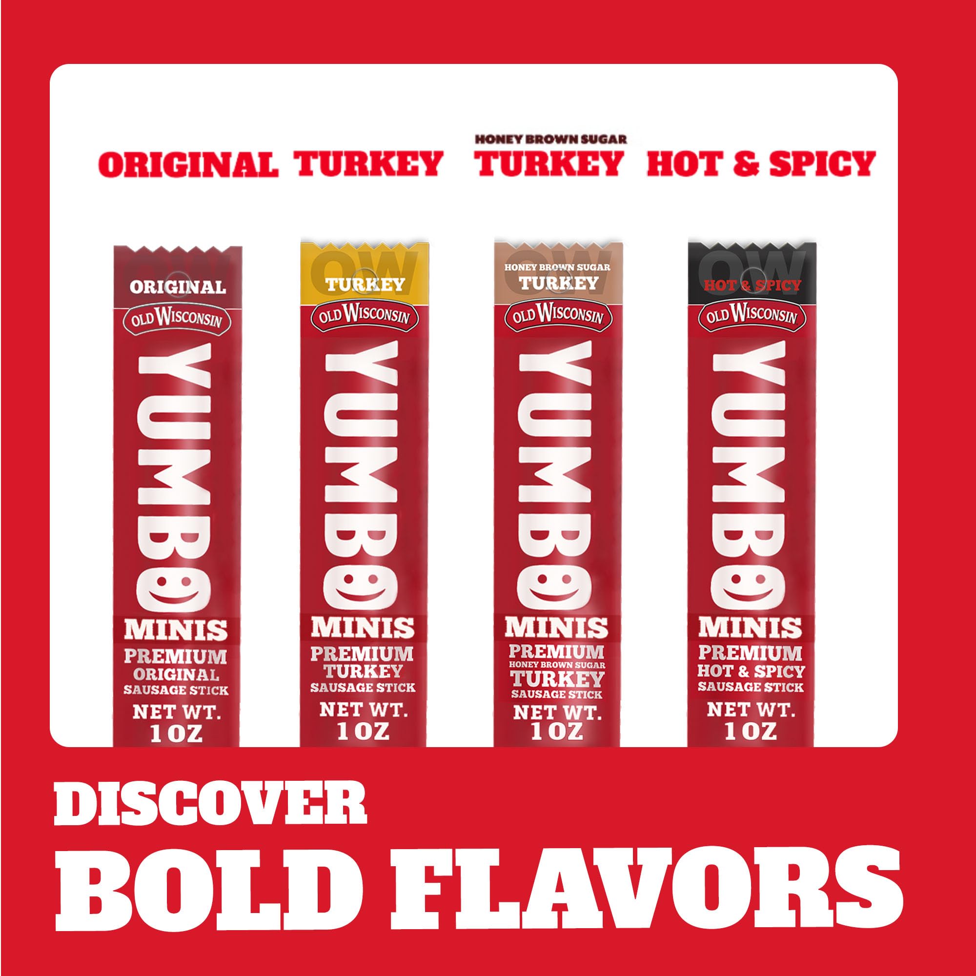YUMBO nutrition label detail showing protein content and preservative-free benefit