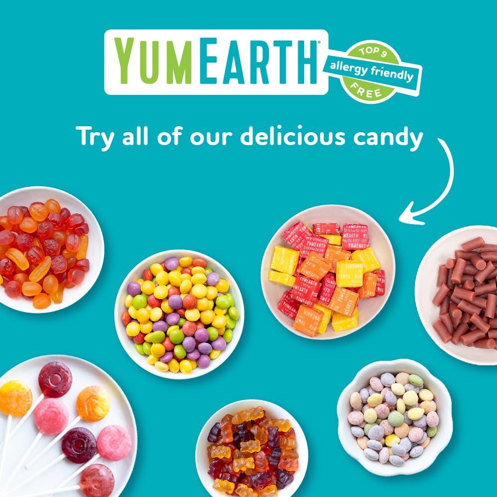 YumEarth choco yums in a lunchbox illustrating school-safe allergy-friendly benefit
