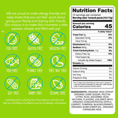 YumEarth single pouch close-up showing easy-grab individual wrapping