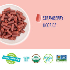 YumEarth licorice in a lunchbox demonstrating allergy-friendly snack option