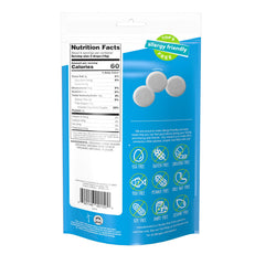 Open YumEarth tin with Wild Peppermint mints visible by BOUNTIVA for easy portioning