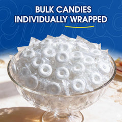 Yumkit mints displayed in a glass jar for an attractive, shareable presentation