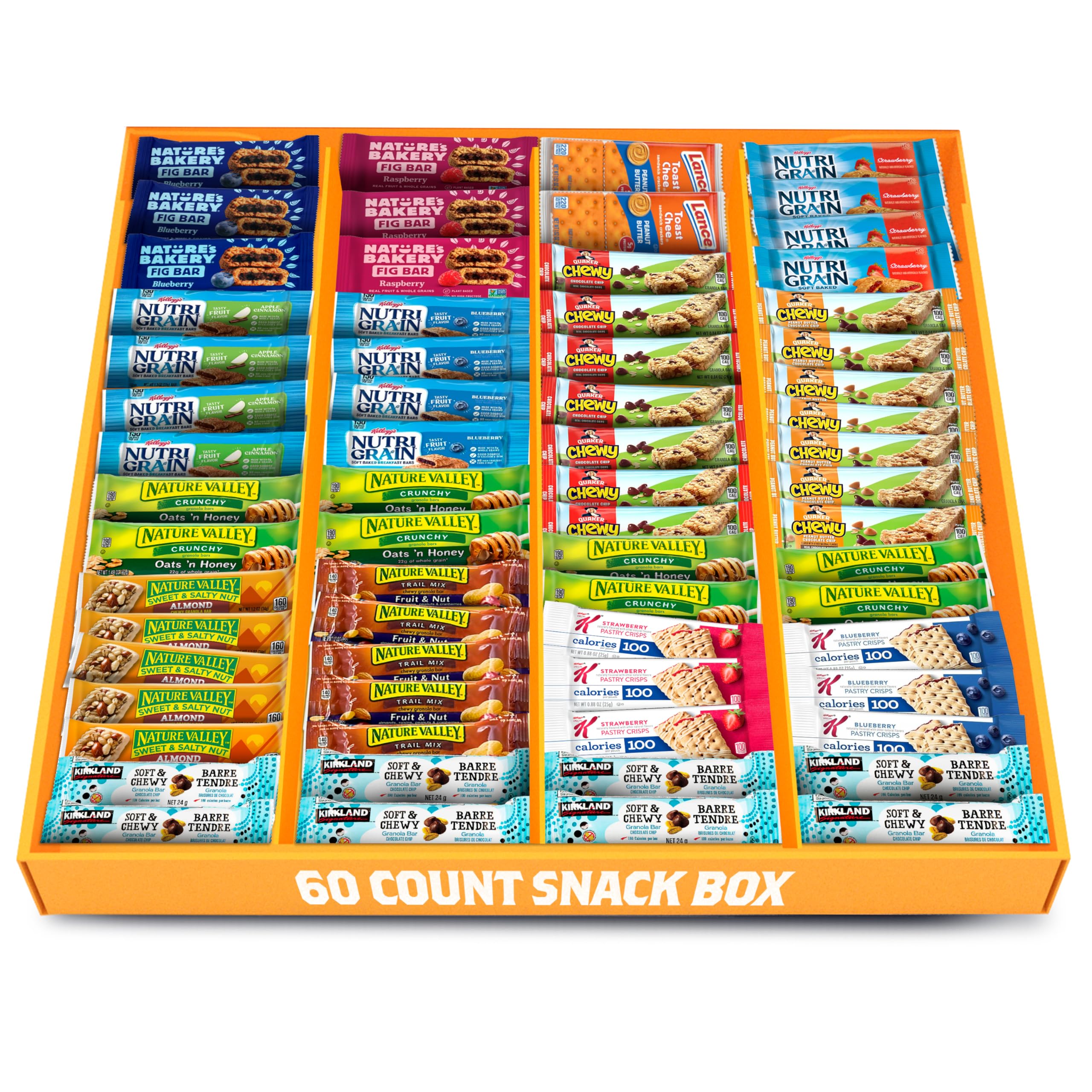 Yummey front packaging showing a 60-count variety box and convenient supply