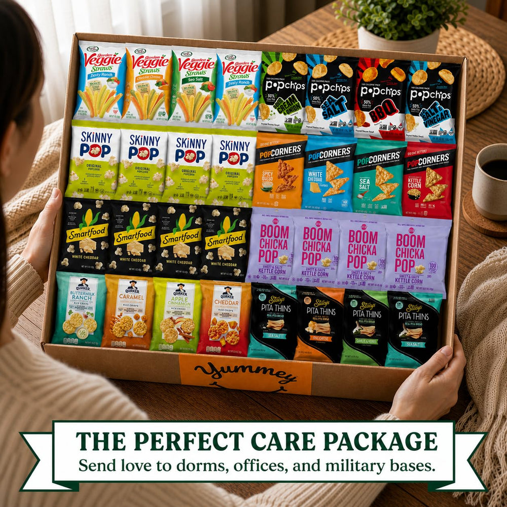 Yummey snack box inside a backpack for convenient on-the-go snacking