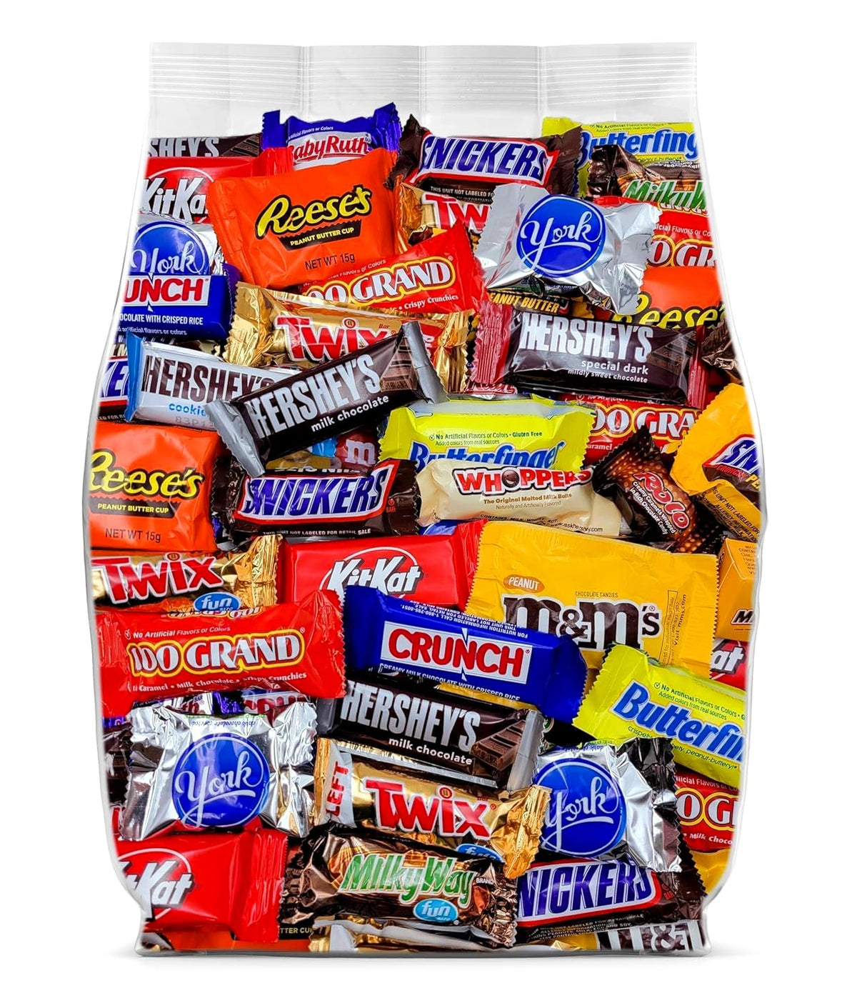 Yummy Chew front of package showing 2 lb bag and branding for easy stocking