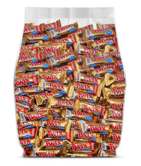 Yummy Chew front packaging showing bulk 2-pound bag and branding benefit: easy sharing