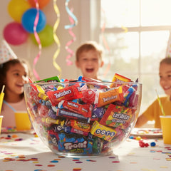 Yummy Chew individually wrapped candies detail showing hygiene and convenience