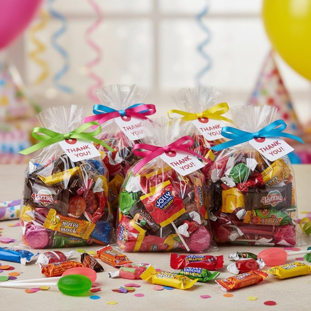 Yummy Chew JollyRancher held in hand to show scale and single-piece size for gifting
