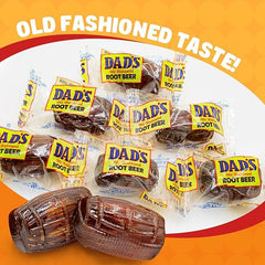 YUMMYLAND bowl of root beer barrels displayed for parties and candy buffets