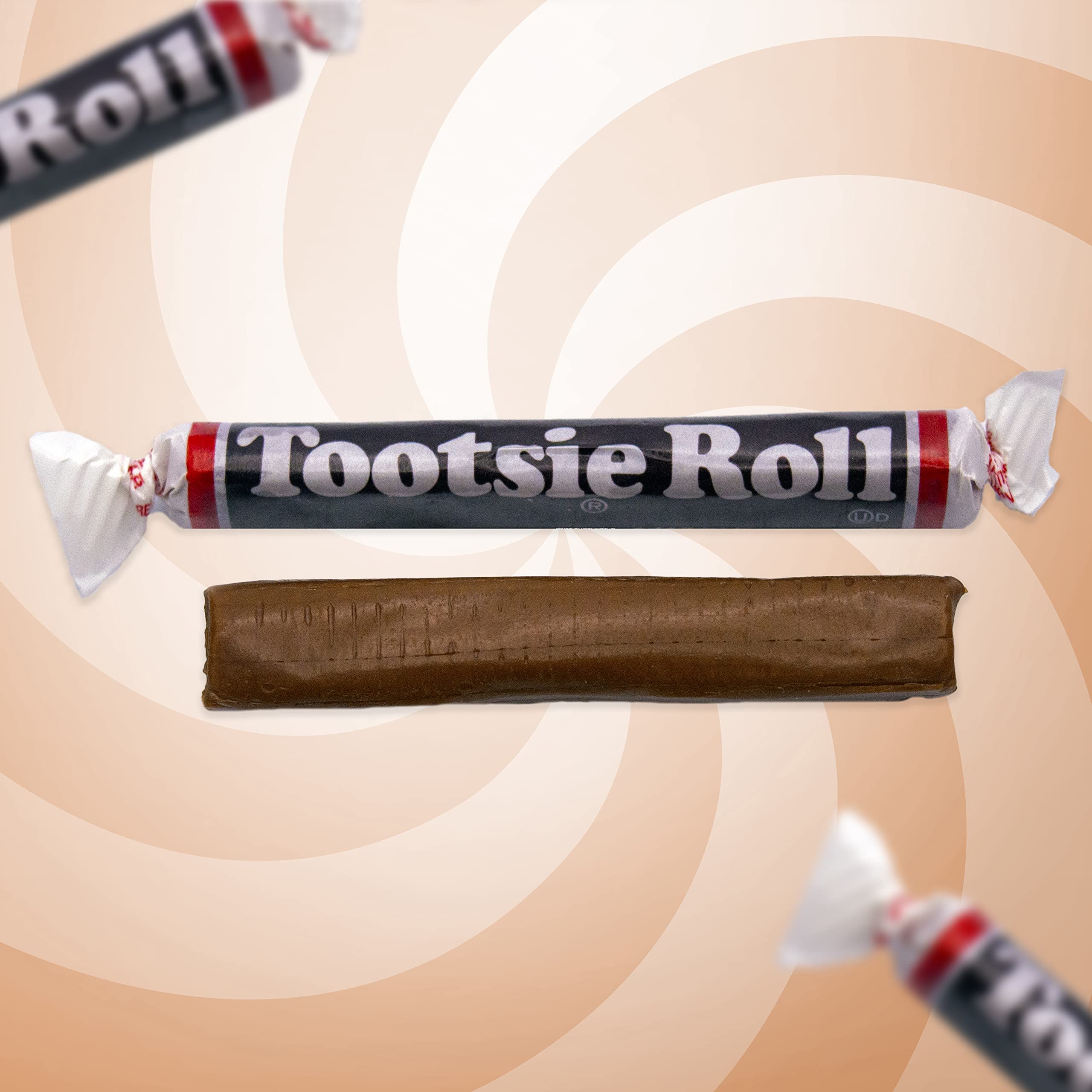 YUMMYLAND resealable bag with visible individually wrapped rolls for storage