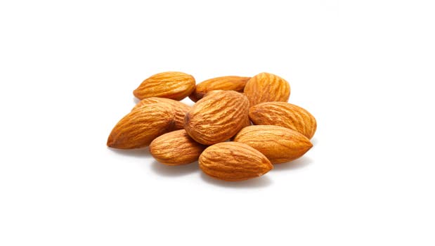 Yupik almond close-up texture highlighting rich color and crunch