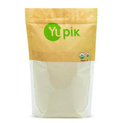 Yupik amaranth flour front packaging showing USDA organic label and benefits
