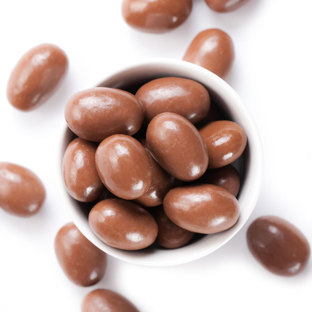 Yupik bowl of almonds presented for serving highlighting shareable snack convenience