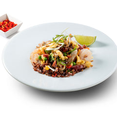 stovetop pot cooking Yupik brown jasmine rice demonstrating easy preparation