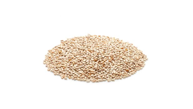 Glass of chia pudding made with Yupik seeds demonstrating creamy texture