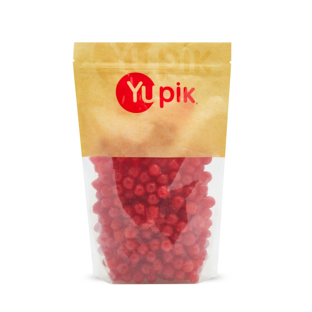 Yupik front package showing 2.2 lb bag and vivid red gummies for easy sharing