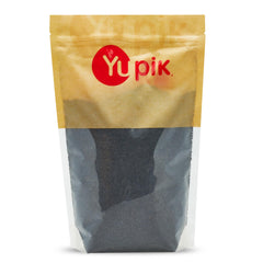 Yupik front packaging showing natural black sesame seeds and benefits