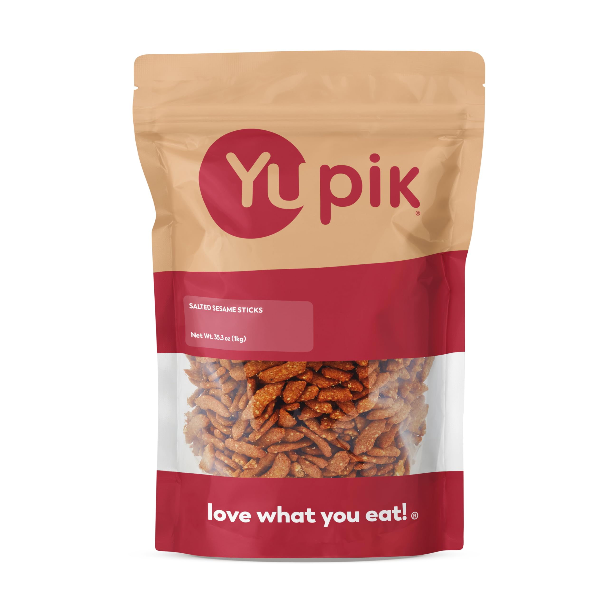 Yupik front packaging showing 2.2 lb bag and product benefit