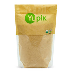 Yupik front packaging showing label and one-pound bag for clear ingredient trust