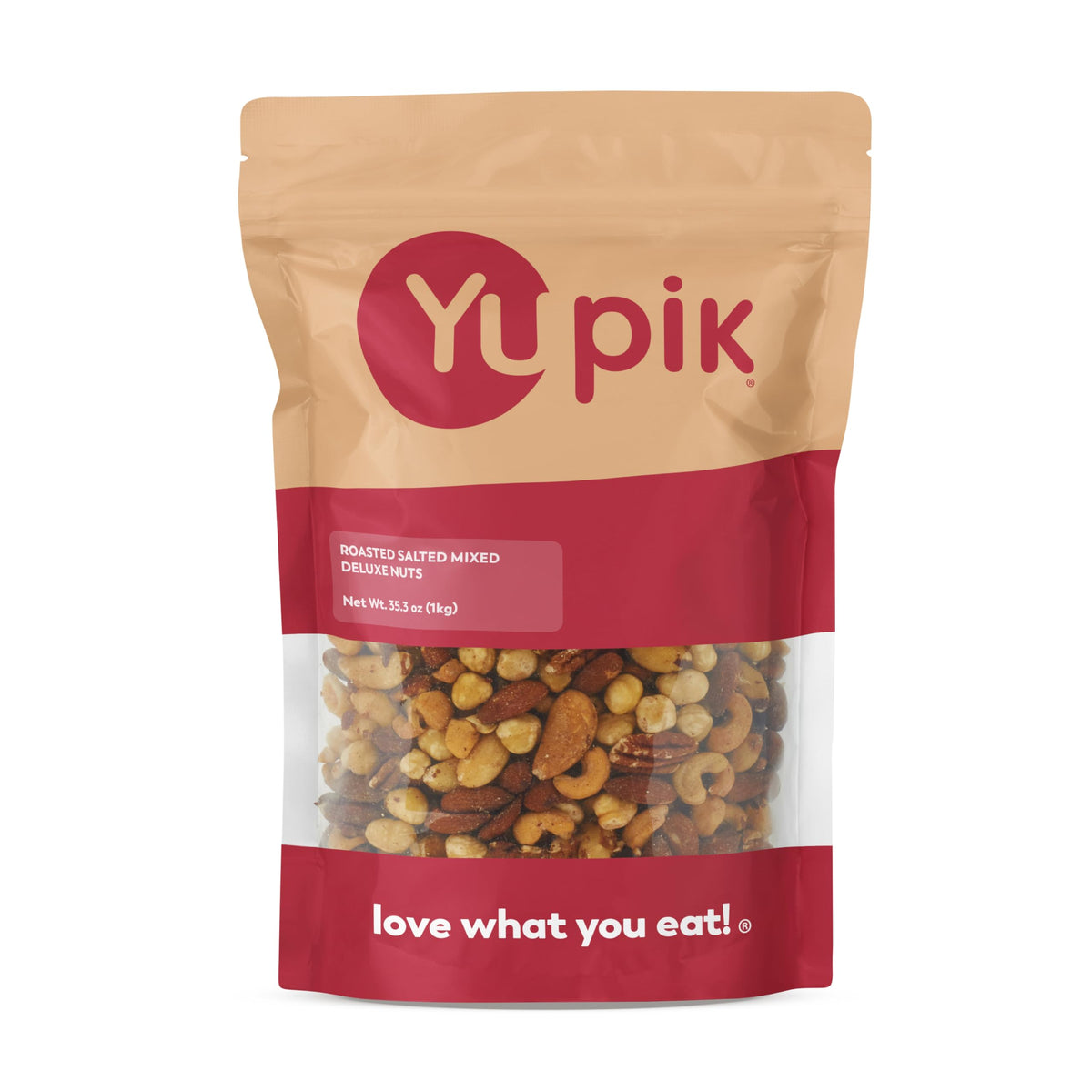 Yupik front packaging showing 2.2 lb resealable bag and product benefits