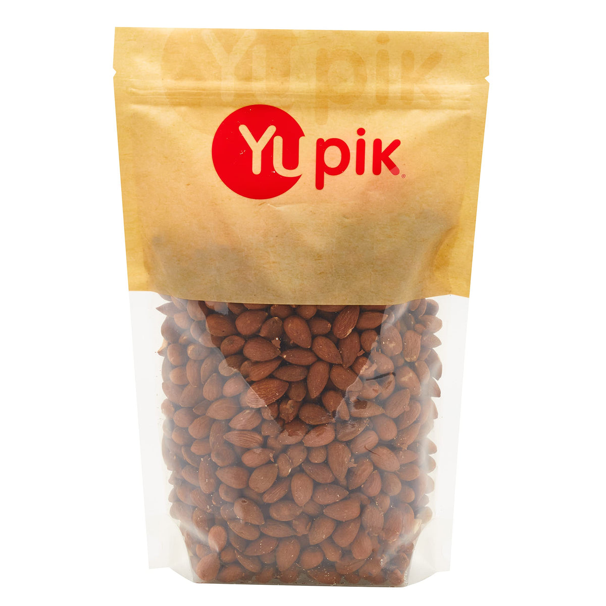 Yupik front packaging showing resealable pouch and product labeling benefits