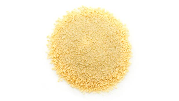 Yupik maple sugar granules close-up highlighting texture and easy dissolving benefit