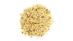 Yupik hemp seeds sprinkled on smoothie bowl demonstrating quick meal boost