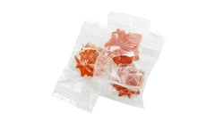 Yupik maple-leaf shaped candy close-up highlighting authentic maple appearance