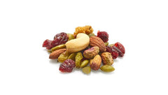 Yupik close-up of nuts seeds and dried fruit highlighting texture