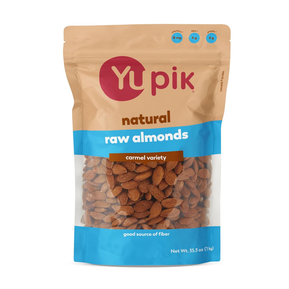 Yupik front packaging showing 2.2 lb bag and product benefits