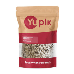 Yupik front packaging showing 1 lb bag and light sea salt seasoning benefit