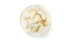 Yupik close-up of shells and green kernels highlighting roasted texture benefit
