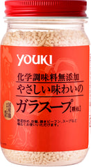 ユウキ食品 Garasupu front packaging shows label and natural flavor boost