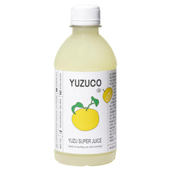 YUZUCO front label bottle showing clean branding and product benefit