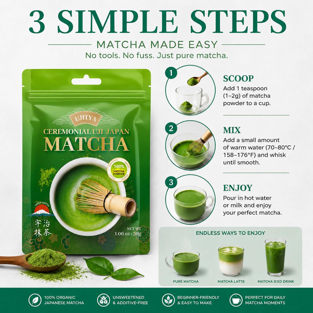 YYCY baking matcha dough showing even color for reliable culinary results benefit