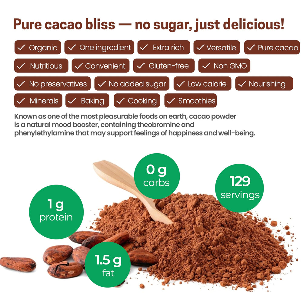 Z Natural Foods hot cacao in a mug showing cozy beverage preparation benefit