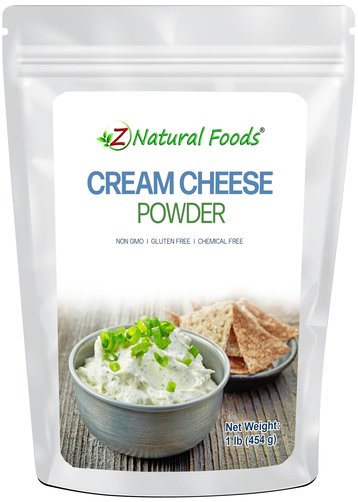 Z Natural Foods front package view showing product and benefits
