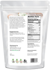 Z Natural Foods open resealable pouch demonstrating freshness retention