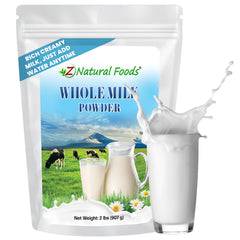 Z Natural Foods front package view showing clear branding and weight