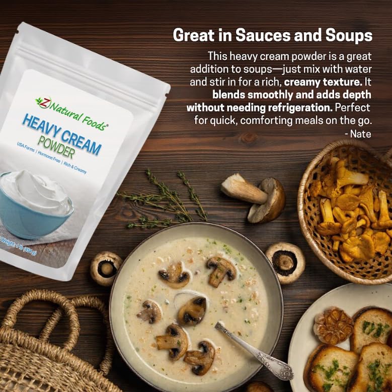 Z Natural Foods product staged on a kitchen counter as a versatile pantry staple