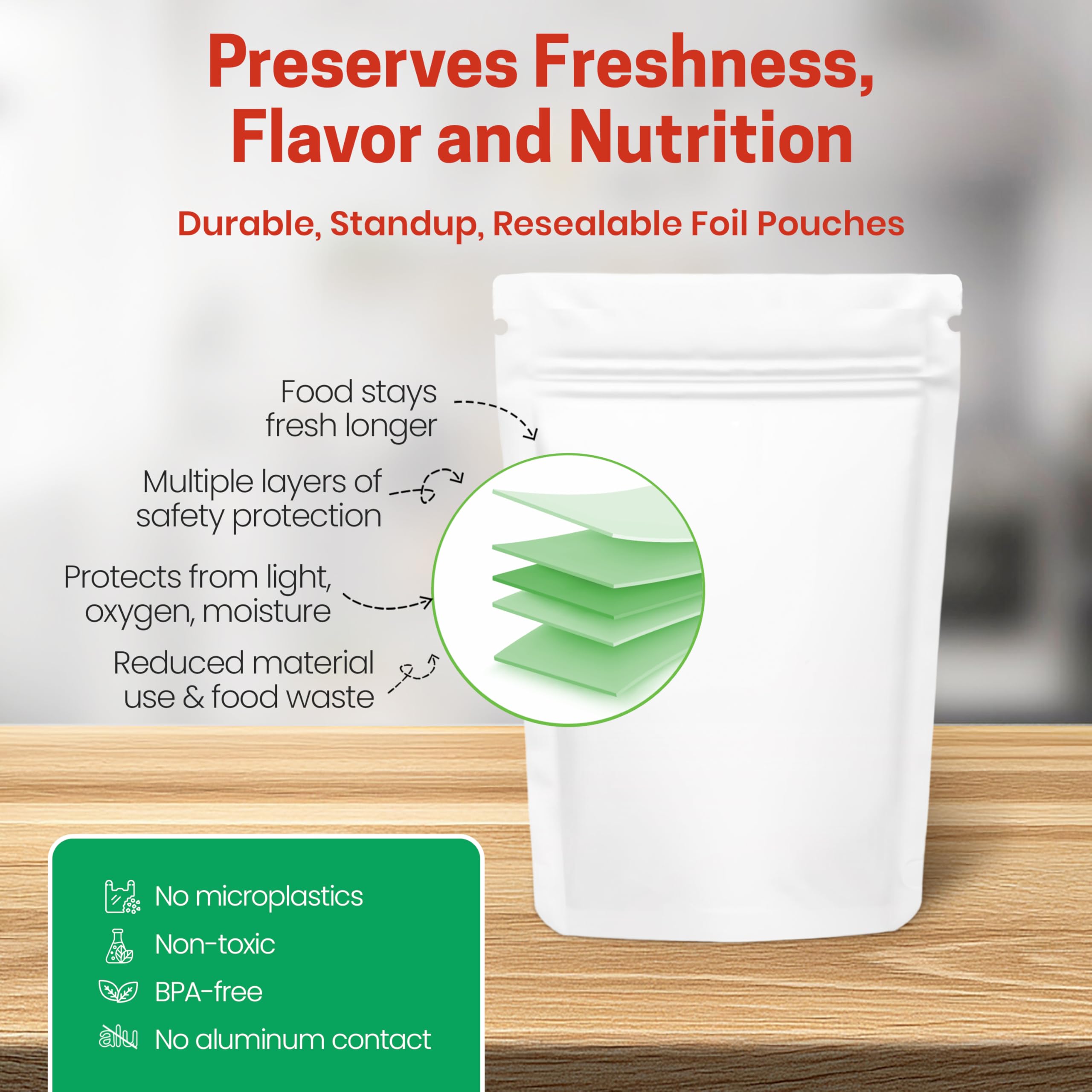 Z Natural Foods product label close-up showing ingredient transparency and organic claim benefit