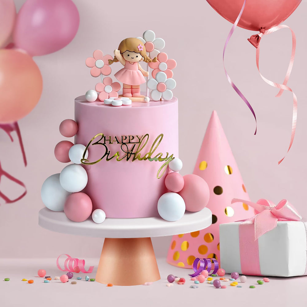 Zafena decorated birthday cake in use showcasing quick styling and party-ready look