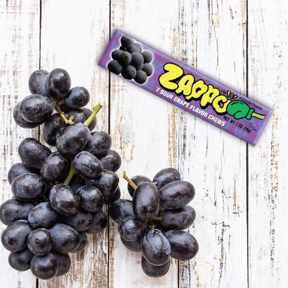 Zappo assorted flavor display illustrating mix variety and color