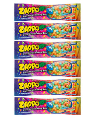 Zappo front packaging showing 6-pack convenience and bold flavor