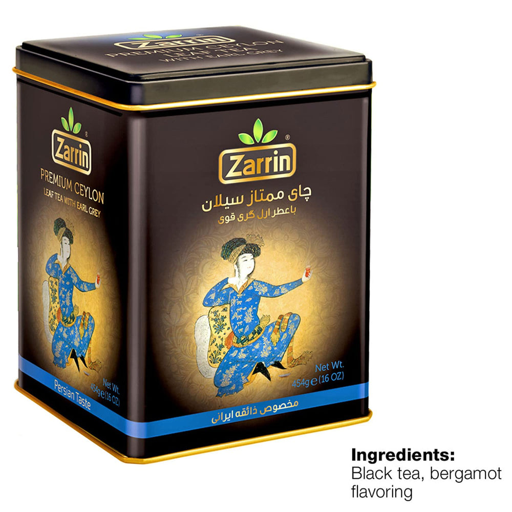 Zarrin tea poured from teapot into cup highlighting bright aroma and balance