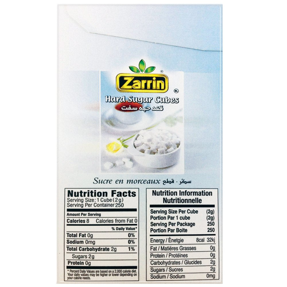 Zarrin sugar cube in a teacup illustrating controlled sweetness release
