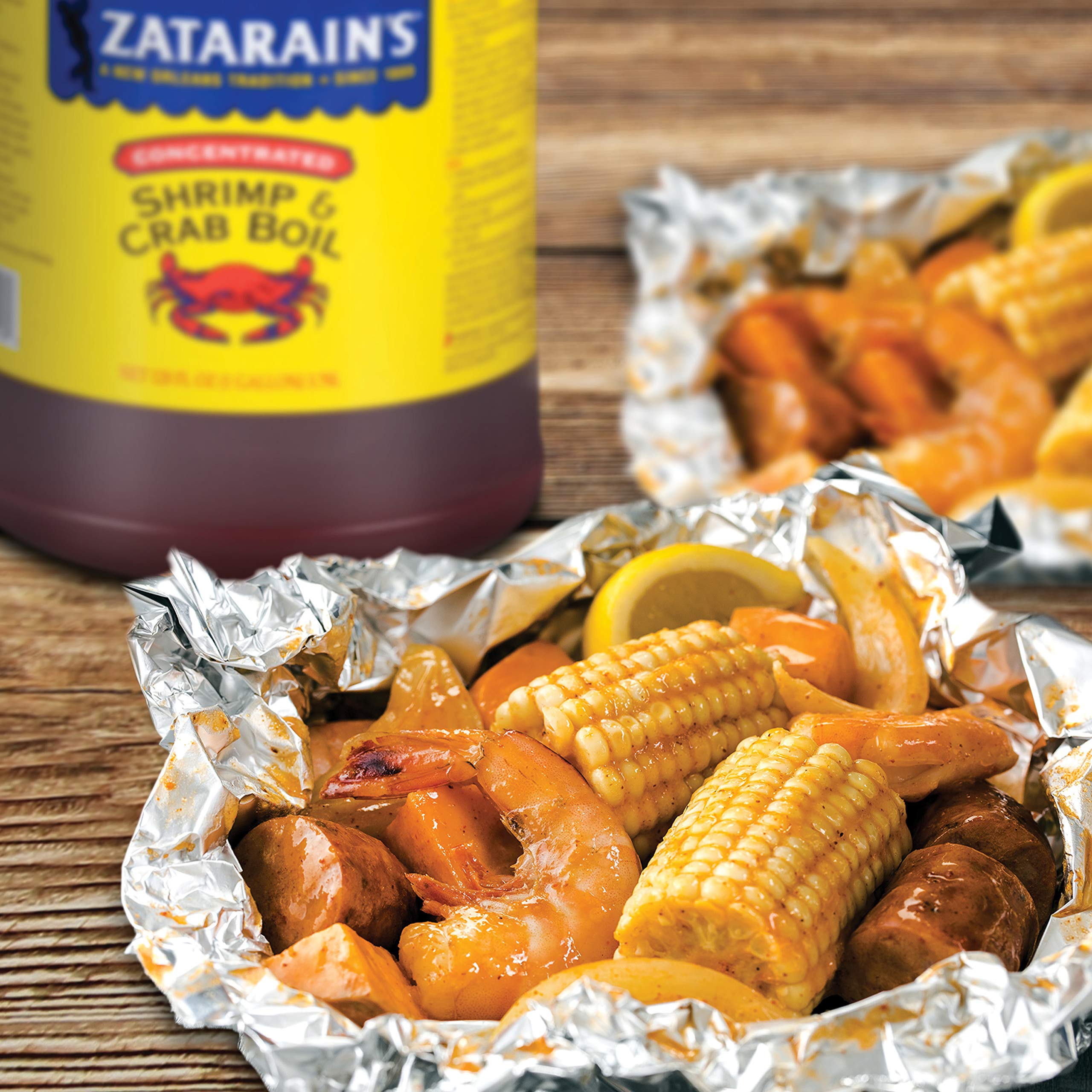 zatarain's bottle neck and cap for measuring a capful with controlled pour