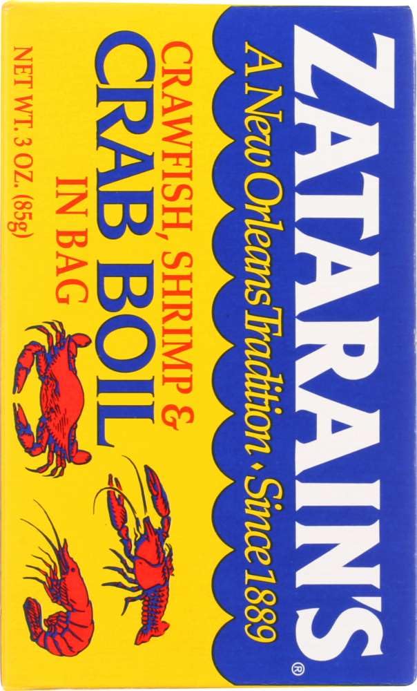 Zatarain's seasoned cooked shrimp spread on table showcasing vibrant flavor and appeal